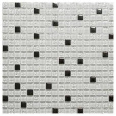 Мозаика глянцевая Glass Fianit 30x30 10мм белый Orro Mosaic Мозаика глянцевая Glass Fianit 30x30 10мм белый Orro Mosaic