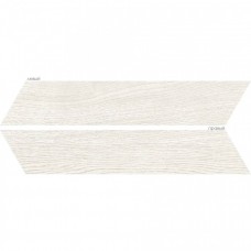 Керамогранит матовая Elegance White Chev Левый + Правый 40x8 8мм  серый Oset