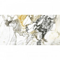 Керамогранит полированная Cromat Lux Grotta 046.869.0032.09099 Oro Pul. Rect 120x60 8мм  белый Pamesa