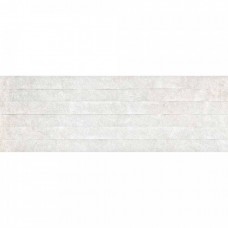 Керамическая плитка матовая Odeon Blanco Relief 90x30 9мм  белый Pamesa