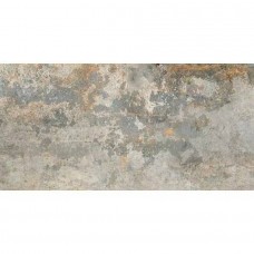 Керамогранит сатинированная Rusty Metal Silver 120x60 10.5мм  серый Pamesa