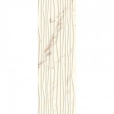 Керамическая плитка матовая Serene Bianco Struktura Rekt 75x25 9мм  белый Paradyz