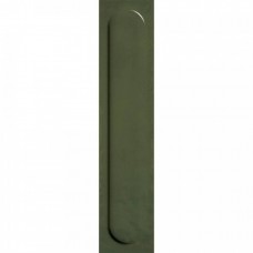 Керамическая плитка глянцевая Monpelli Olive Cegielka Struktura B Polysk 30x7 10.7мм  зеленый Paradyz