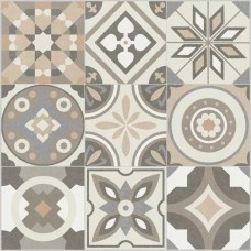 Керамогранит лаппатированная Ground Mila Warm AP/60X60/A/L/R 60x60 10мм  коричневый Peronda