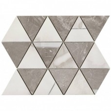 Керамогранит глянцевая Majestic 02633 Arrows Warm Lev 33x28 9.5мм  серый Piemme Valentino