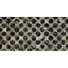 Керамогранит глянцевая Opulence 03588A Antique Dark Lev Ret 120x60 9.5мм  серый Piemme Valentino