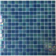 Мозаика глянцевая PIX100 Стекло (2x2) 32x32 4мм  синий Pixel Mosaic