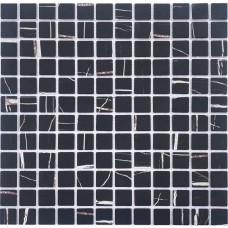 Мозаика Матовая PIX755 (2.3x2.3) 30x30 4мм  черный Pixel Mosaic
