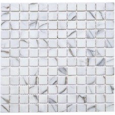 Мозаика Матовая PIX759 (2.3x2.3) 30x30 4мм  белый Pixel Mosaic