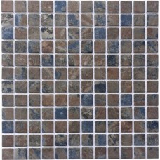 Мозаика Матовая PIX761 (2.3x2.3) 30x30 4мм  синий Pixel Mosaic