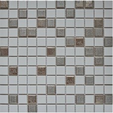 Мозаика матовая Керамическая мозаика PIX647 (2.5x2.5) 32x32 5мм  серый Pixel Mosaic