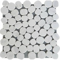 Мозаика Матовая Мрамор PIX310 Volakas White 30x30 6мм белый Pixel Mosaic Мозаика Матовая Мрамор PIX310 Volakas White 30x30 6мм белый Pixel Mosaic