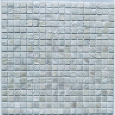 Мозаика глянцевая Перламутр PIX769 Super White (1.5x1.5) 30x30 2мм  белый Pixel Mosaic