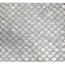 Мозаика глянцевая Перламутр PIX767 (2.5x2.5) 30x30 2мм  серый Pixel Mosaic