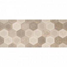 Декор матовая 8215 Crema Relieve Rodas 80x33 10.3мм  бежевый Porcelanite Dos