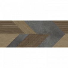 Керамическая плитка матовая 3D 100337327 Roble Stone 150x60 11мм  коричневый Porcelanosa