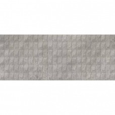 Керамическая плитка матовая Mystic 100337298 Grey Mosaico 150x60 12.5мм  серый Porcelanosa