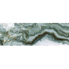 Керамическая плитка глянцевая Hypnose GL17B Light Malachite B glossy 90x30 9.8мм  зеленый Primavera