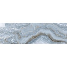 Керамическая плитка глянцевая Hypnose GL18B Aqua B glossy 90x30 9.8мм  голубой Primavera