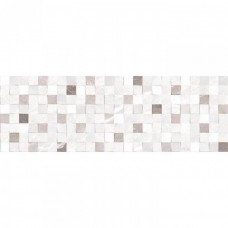 Декор глянцевая Perfect DG01-01 Silver Decor Glossy 90x30 9мм  белый Primavera