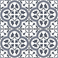 Керамогранит матовая Hampton Blue Pre 45x45 10мм  белый Prissmacer