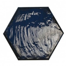 Керамогранит глянцевая Rain Blue Hex 23x20 10мм синий Prissmacer Керамогранит глянцевая Rain Blue Hex 23x20 10мм синий Prissmacer