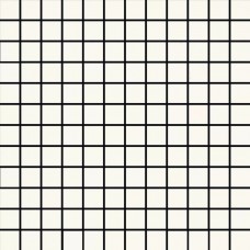 Мозаика матовая Tempera R70T Bianco Mosaico 30x30 10мм  белый Ragno