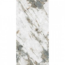 Керамогранит лаппатированная Lincoln White Grenulla 120x60 8.5мм  белый Realistik