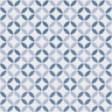 Керамогранит матовая Orly Blue 44x44 8мм  голубой Realonda Ceramica