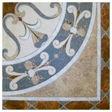 Декор матовая Rialto RLD000034 Decor 44x44 10мм  коричневый Realonda Ceramica