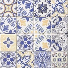 Декор сатинированная Medes 44x44 9мм  бежевый Realonda Ceramica