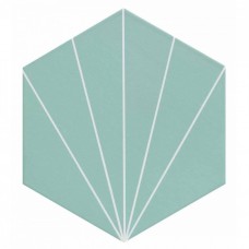 Керамогранит матовая Venus RLD000039 RLN0081 Aqua 33x29 10мм  голубой Realonda Ceramica