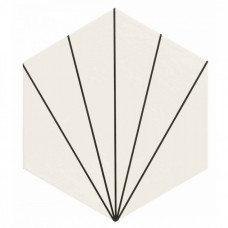 Керамогранит матовая Venus RLD000043 RLN0085 White 33x29 10мм  белый Realonda Ceramica