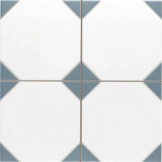 Керамогранит сатинированная Canterbury Blue 33x33 9мм  голубой Realonda Ceramica
