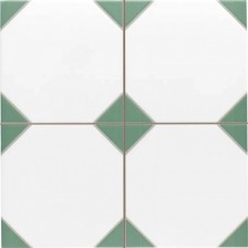 Керамогранит сатинированная Canterbury Green 33x33 9мм  зеленый Realonda Ceramica