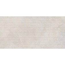 Керамогранит матовая Etherea RL26 Stripe White 3D R 120x60 9мм  белый Refin
