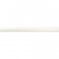 Бордюр глянцевая Ocean Listelo Gloss White 30x3 9мм  белый Ribesalbes