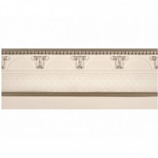 Бордюр глянцевая Aura RCS000011 Zocalo Scala Vision 32x12 9мм  бежевый Rocersa