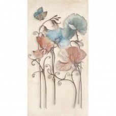 Декор глянцевая Retro 1A Beige 59x32 9мм  многоцветный Rocersa