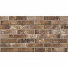 Керамогранит матовая London J85931 Sunset Brick 25x6 8мм  коричневый Rondine Group RHS