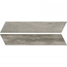 Керамогранит сатинированная Vintage J86583 Cendre Chevron 41x8 10мм  серый Rondine Group RHS