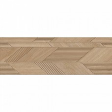 Керамическая плитка матовая Venatto Graphic Oak 90x30 10.4мм  бежевый Saloni