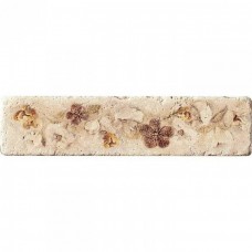 Бордюр матовая Marble Style Listello Travertino 20x5 10мм  бежевый Serenissima Cir