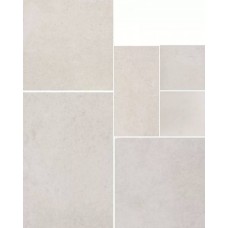 Керамогранит матовая Italica 1086530 Modulare 39 Terra Salina (комплект 2шт 20x20. 1шт 20x40. 40x40. 61x40 10мм  белый Serenissima Cir