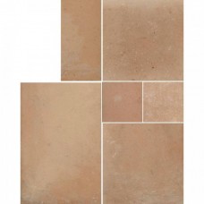 Керамогранит матовая Italica 1086528 Modulare 39 Terra Dolce (комплект 2шт 20x20. 1шт 20x40. 40x40. 1шт) 61x40 10мм  коричневый Serenissima Cir