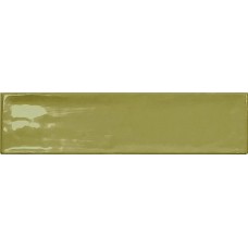 Керамическая плитка глянцевая Liguria Lime 30x8 8мм  желтый Smile Tile