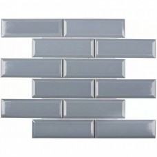 Мозаика глянцевая Brick & Metro KM41843 Bluish-Grey Glossy (4.5x14.5) 30x29 6.5мм серый Starmosaic Мозаика глянцевая Brick & Metro KM41843 Bluish-Grey Glossy (4.5x14.5) 30x29 6.5мм серый Starmosaic