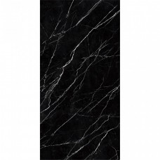 Слэб керамический полированная Slab Polished Black Marquina 320x160 12мм  черный Staro
