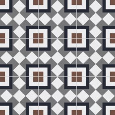 Керамогранит матовая Carpets Bristol Red Matt 60x60 8мм  многоцветный Staro