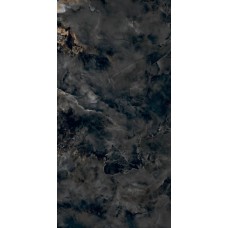 Керамогранит глянцевая Aquamarine Black Pol 120x60 8мм  черный Tubadzin